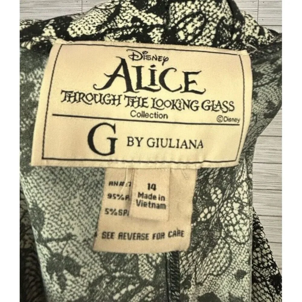 Disney Alice Through the Looking Glass Collection Giuliana Pants Womens Size 14W